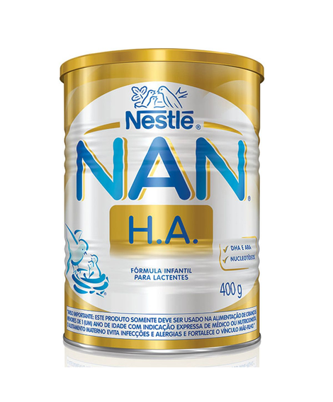 imagem do produto Fórmula Infantil Nan Ha Gold 400g - NESTLE