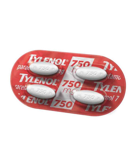 imagem do produto Tylenol 750mg 4 Comprimidos - JOHNSON & JOHNSON